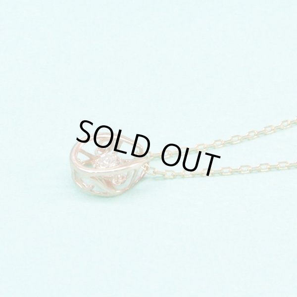 画像13: K18PGダンシングダイヤモンドペンダントネックレス (13)