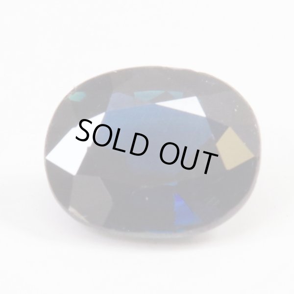 画像1: ○当店蔵出し品○サファイア 約7×6mm 1.445ct｜9月誕生石ルース (1)