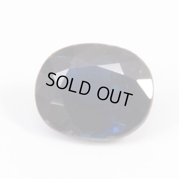 画像2: ○当店蔵出し品○サファイア 約7×6mm 1.445ct｜9月誕生石ルース (2)