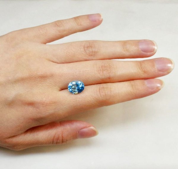 画像9: オーバルブルートパーズ 4.77ct　11月誕生石 (9)