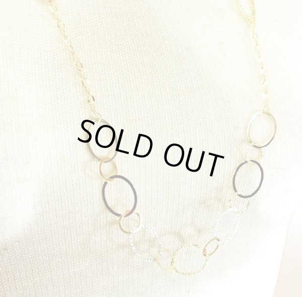 画像5: K18YG×K18WGオーバルミックスロングネックレス (5)