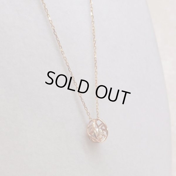 画像8: K18PGダンシングダイヤモンドペンダントネックレス (8)