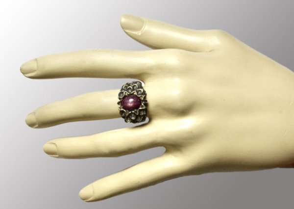 画像9: SV925インドスタールビーオリジナルダリヤリング (9)