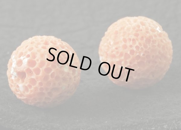 画像5: 珊瑚 す玉 約16.2-16.5mm (5)