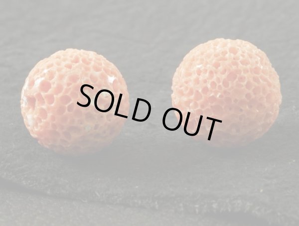 画像4: 珊瑚 す玉 約16.2-16.5mm (4)