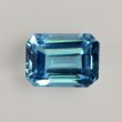 画像1: ブルートパーズ 約8×6×4.5mm 2.0ct 11月誕生石 (1)