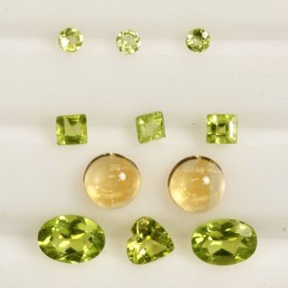 アパタイト(パライバカラー)13個の組み合わせケース売り】宝石 アパタイト(パライバカラー)13個の組み合わせケース売り】宝石