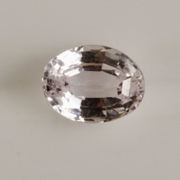 画像2: ※ワケあり!※ クンツァイト  約7.7×5.8×厚み4.5mm 1.460ct (2)