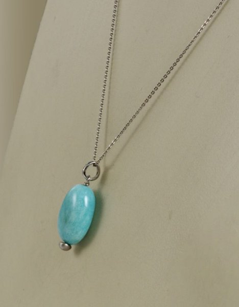 画像5: sv925アマゾナイトペンダント (5)