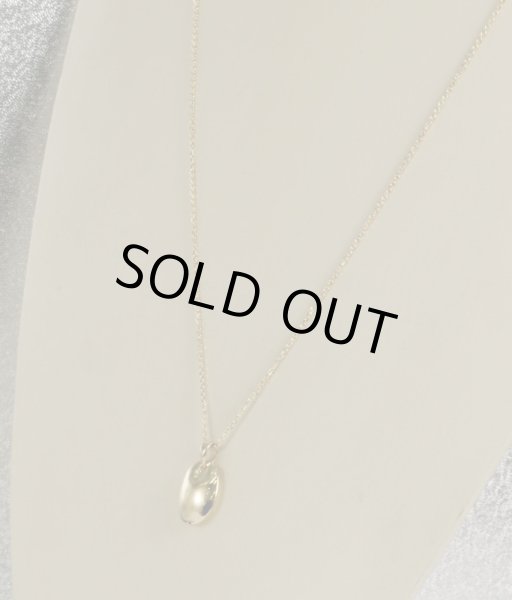 画像4: K18オーバル凹みペンダントネックレス (4)