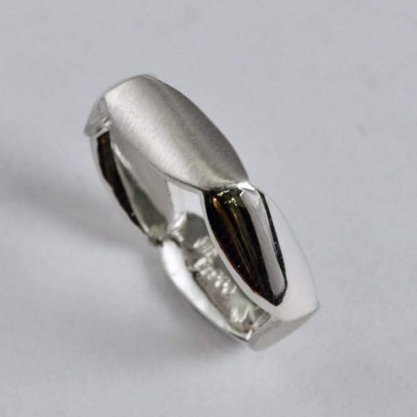 画像5: Pt900ヘキサゴンリング (5)