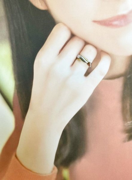 画像8: Pt900ヘキサゴンリング (8)