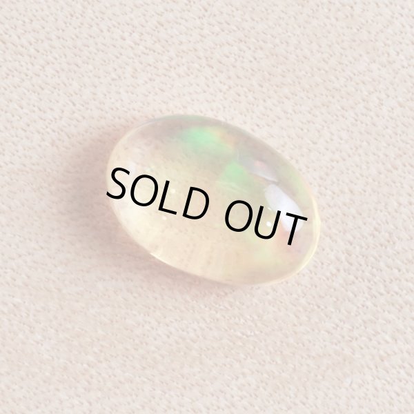 画像4: メキシコオパール 0.923ct 約8×6×厚み3mm (4)