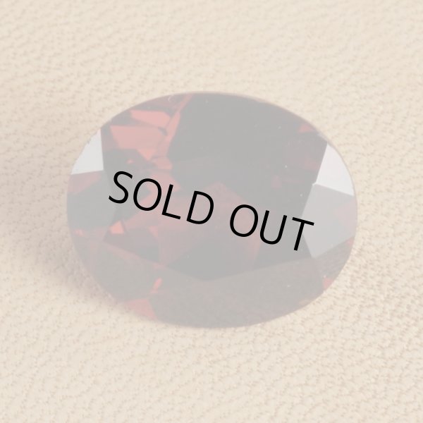 画像3: ガーネット 約11×9×厚み5.6mm 1月誕生石 (3)