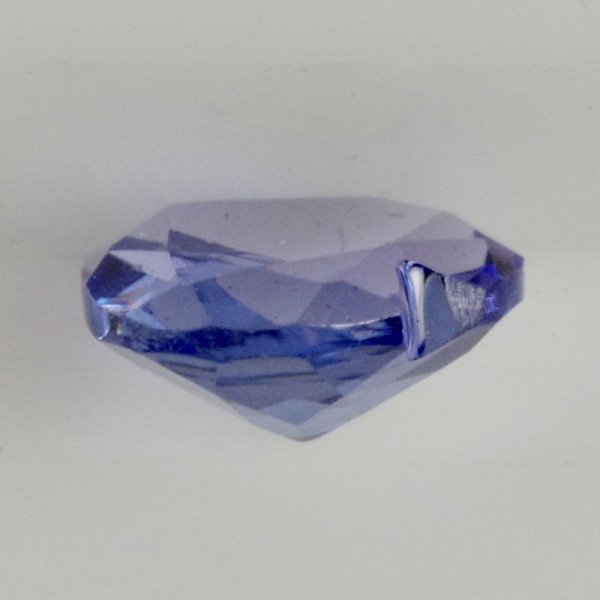 画像2: タンザナイト（ハート）0.731ct　12月誕生石 (2)