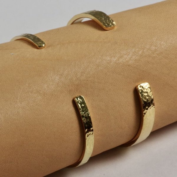 画像5: ※要お見積り※【受注生産品】K18鍛金バングル (5)