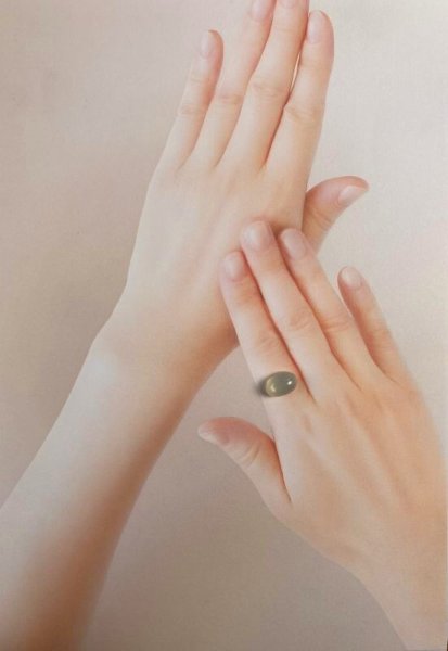 画像5: ムーンストーン　約15.3×10.5mm　6月誕生石 (5)