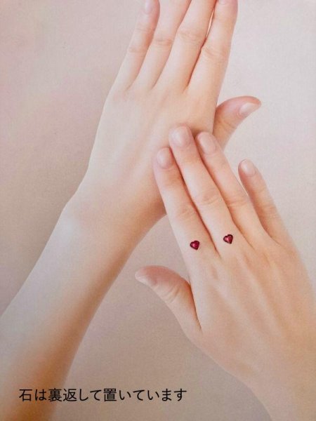 画像5: ピンクトルマリンハート　約6×6×厚み3mm　10月誕生石 (5)