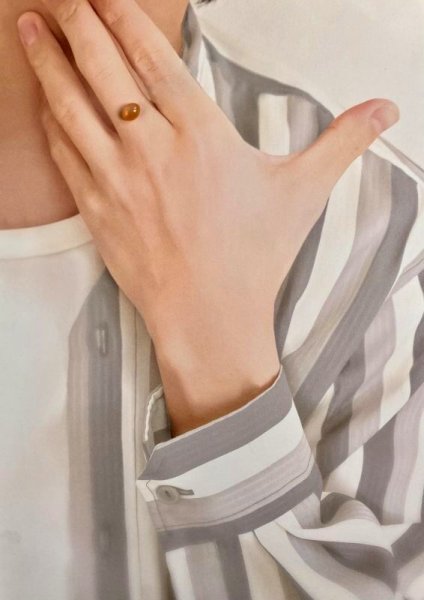 画像4: オレンジムーンストーン 約9×7mm 6月誕生石 (4)