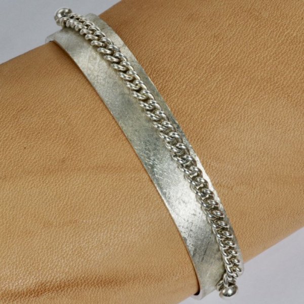 画像3: sv925バングルチェーン付き (3)