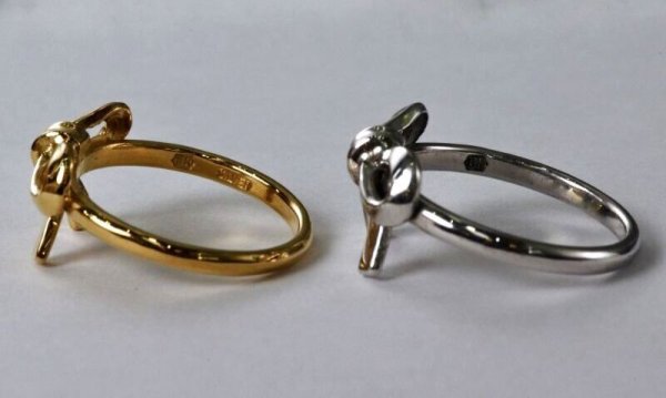 画像3: sv925 縁結びリボンリングフラット (3)