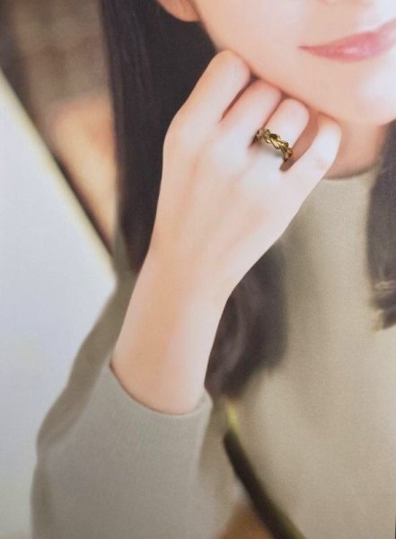 画像6: K18 リーフリング (6)