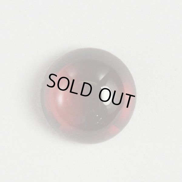 画像1: ○当店蔵出し品○ガーネット カボションカット 約6mm 1月誕生石 (1)