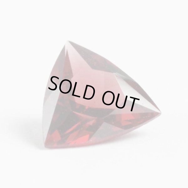 画像3: トリリアントガーネット 約8×8×厚み4mm 1月誕生石 (3)