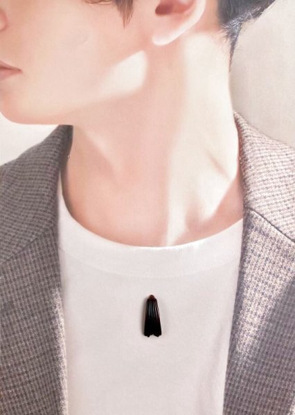 画像6: ○当店蔵出し品○オニキス フィッシュフィンシェイプ (6)