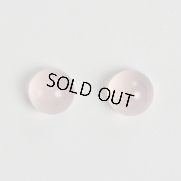 画像2: ローズクォーツハイカボション　φ約12mm×高さ約9.6mm (2)