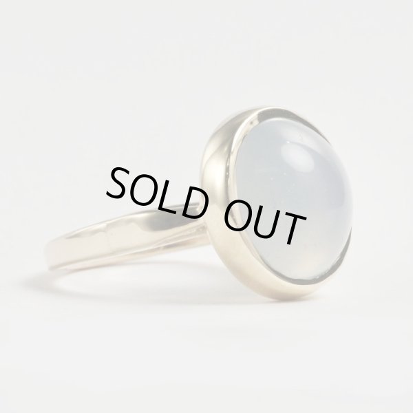 画像3: K10ブルーカルセドニーリング (3)