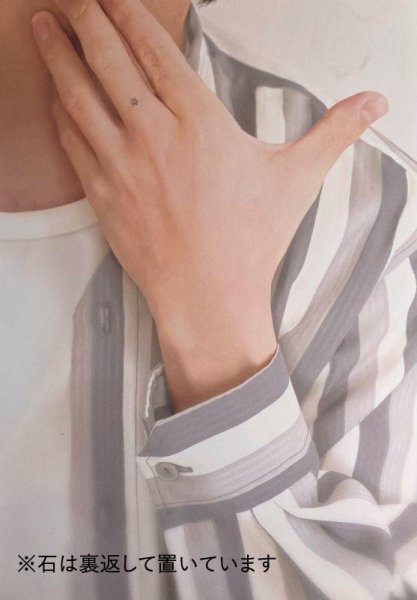 画像6: ダイヤモンド プリンセスカット 平均0.170ct ４月誕生石　 (6)