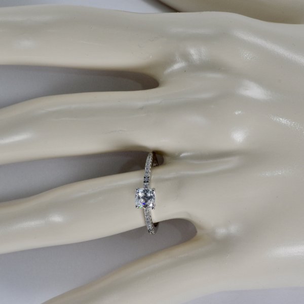 画像6: sv925 クッションカットczリング (6)