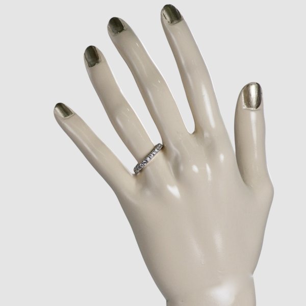 画像5: sv925 czダイヤモンドコーティング入りリング (5)