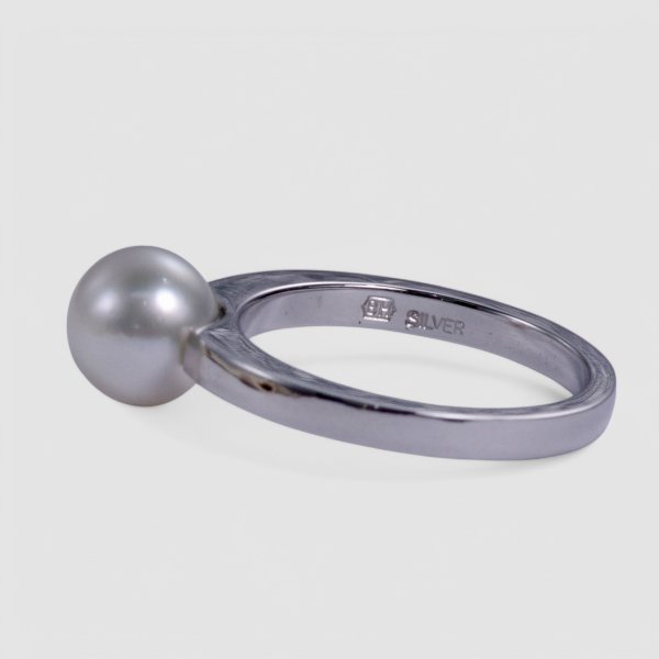 画像4: sv925アコヤパールリング (4)