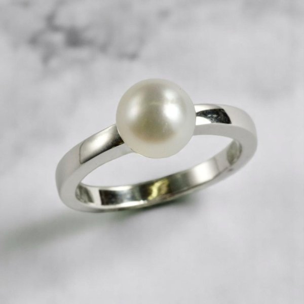 画像3: sv925アコヤパールリング (3)