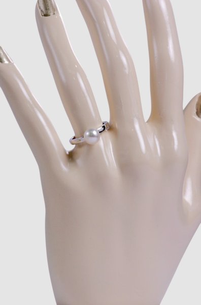 画像2: sv925アコヤパールリング (2)