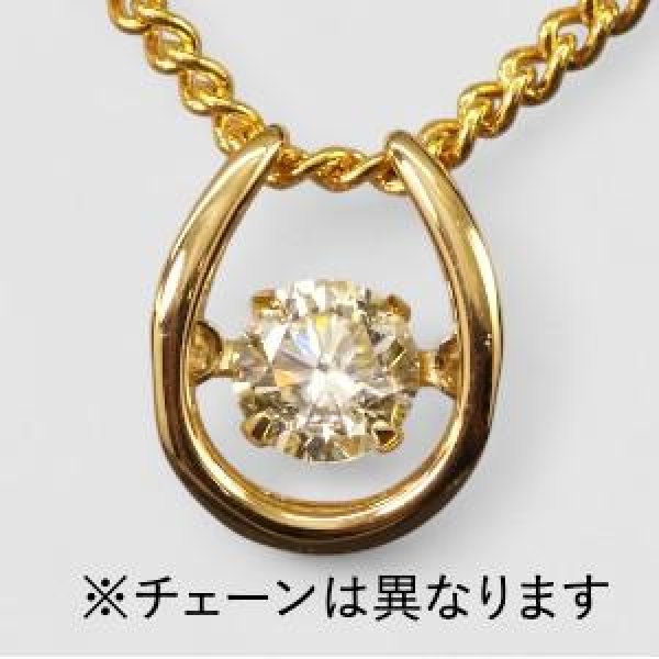 画像3: 【ソーティング付】K18ダンシングダイヤモンドペンダントネックレス (3)