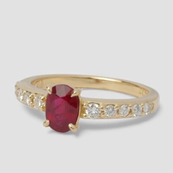 画像5: 【リフォーム・オーダー例】K18ルビーサイドメレリング制作 (5)