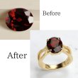 画像1: 【リフォーム・オーダー例】K18ガーネットリング制作 (1)