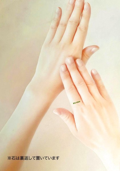 画像6: グリーンガーネット ラウンドφ約1.8mm 1月誕生石 (6)