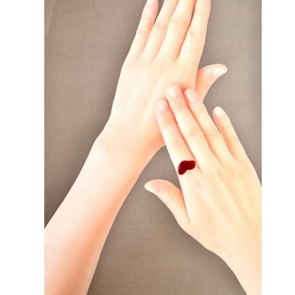 画像9: 血赤珊瑚 0.26匁/約1g YL-807 (9)