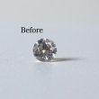 画像2: 【オーダー例】形見のダイヤでK18細身リング製作 (2)