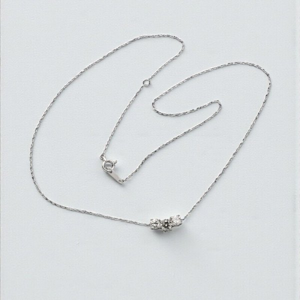 画像3: 【オーダー例】3粒ダイヤモンドのペンダント制作 (3)