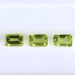 画像1: ペリドット オクタゴンカット　約6×4mm　8月誕生石 (1)
