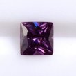 画像1: アメジスト スクエア 約5×5mm 1.08ct 2月誕生石 (1)