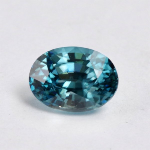 画像1: ブルージルコン　1.326ct　12月誕生石 (1)