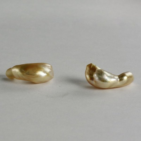 画像4: ゴールド系白蝶ケシパール  6月誕生石　※１個単位の販売   (4)