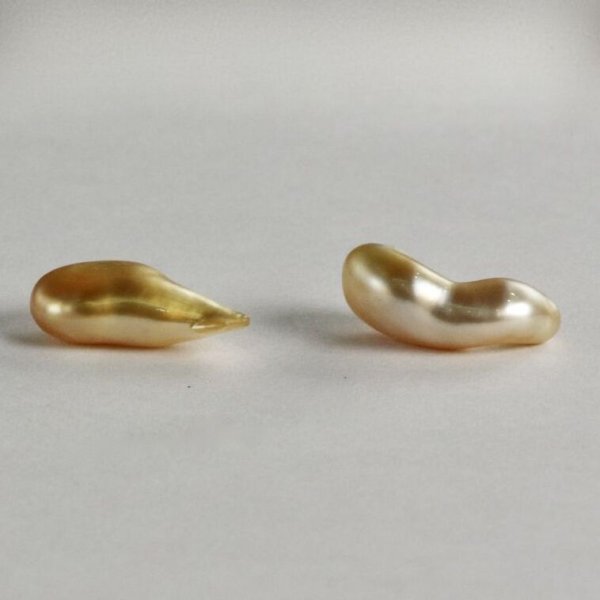 画像5: ゴールド系白蝶ケシパール  6月誕生石　※１個単位の販売 (5)