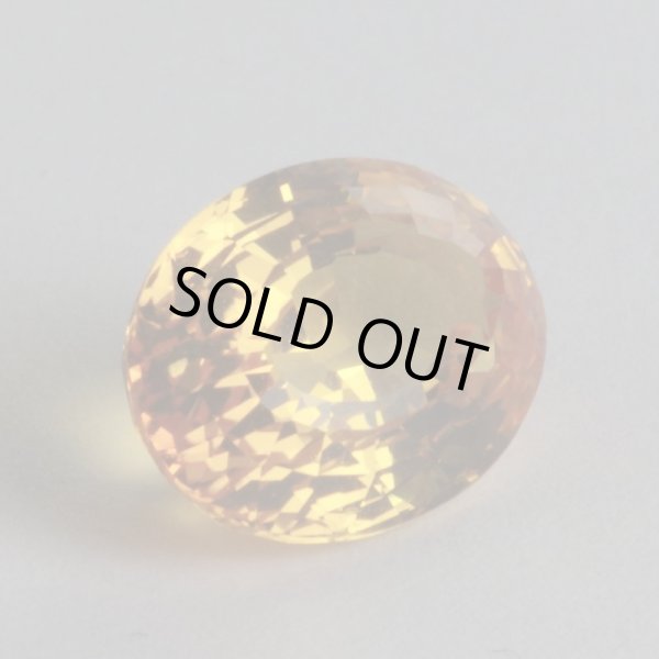 画像3: ○当店蔵出し品○ シトリン　オーバル　約14×10mm 9.124ct (3)